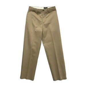 EDDIE BAUER Khaki Chino Pant Men 30 X31 Classic Fit Cotton Wrinkle Resistant